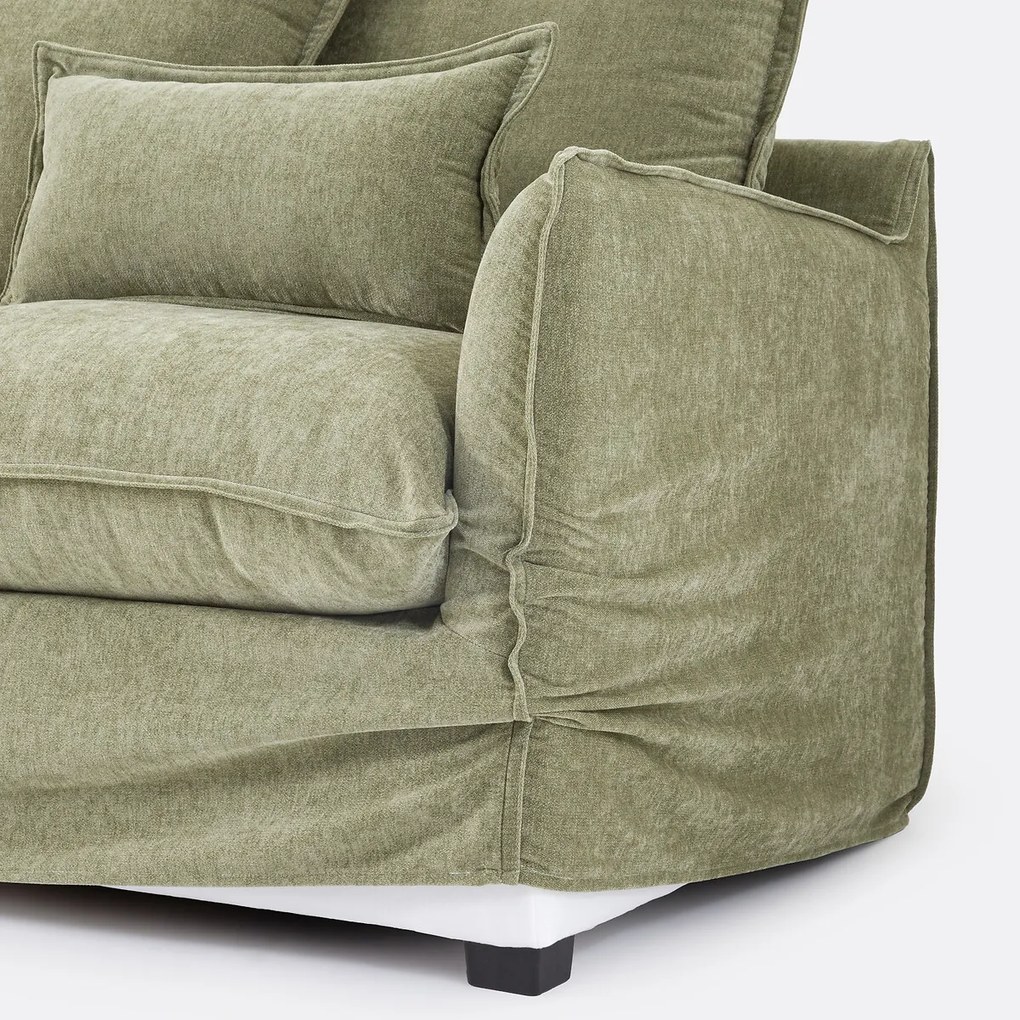 Hoekbankhoes van gemêleerd polyester, Odna