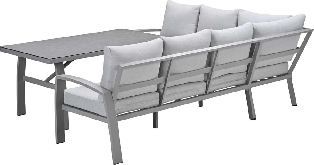 Garden Impressions Cameron lounge dining set 3-delig links - valley sand