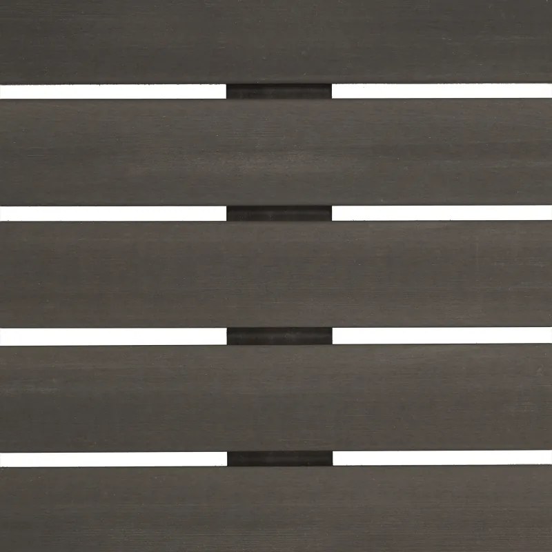 Terrastegel composiet 50 x 50 cm antraciet FSC (24 mm) massief