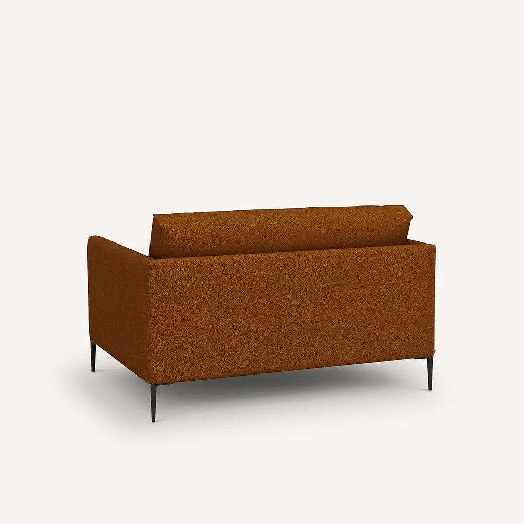 2-zits bank in gemêleerde gevlochten stof Oscar, ontwerp Emmanuel Gallina