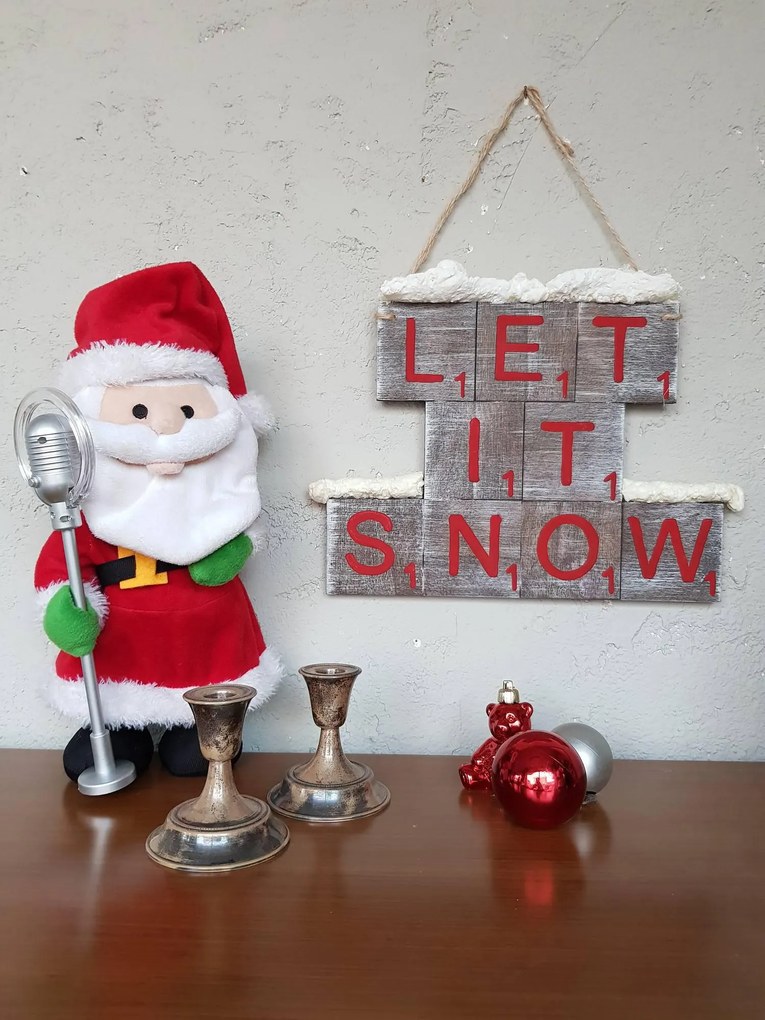 Wanddecoratie Snow Sign | Mioli Decor