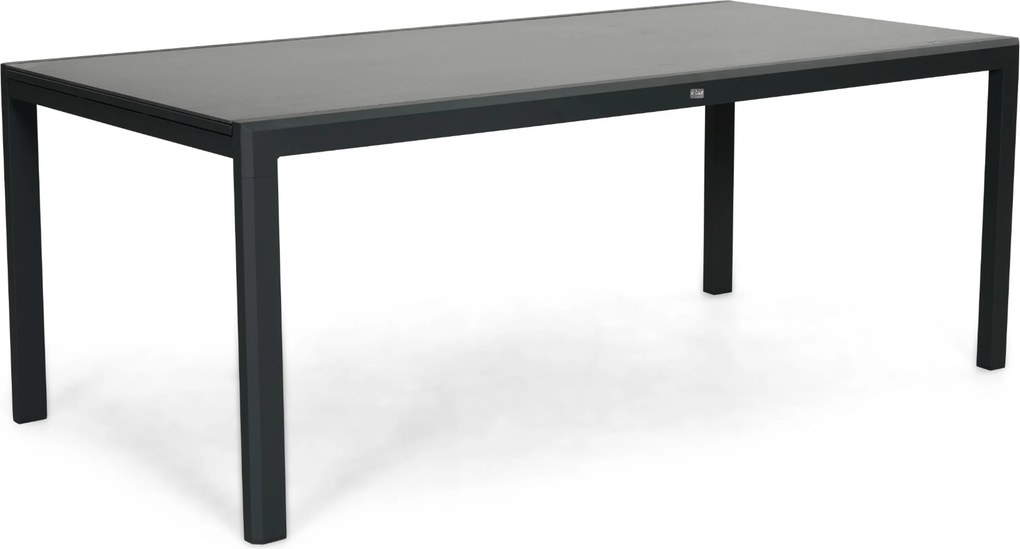 Dining Tuintafel rechthoekig uitschuifbaar 200/300x97 cm Grijs Tivario