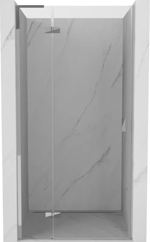 Mexen Mist-H L douchedeur scharnierend links 110 cm, transparant, chroom - 8A5L-110-000-01-00-L