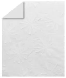 ToTs by smarT rike ® - dekbed Pure White Flower s 100x120 cm - Wit