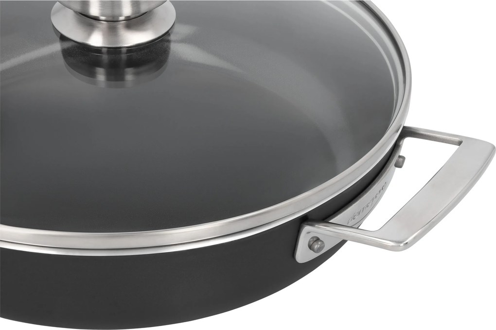 Demeyere Alu Plus 3 Ceramic Sudderpan met glazen deksel Ceraforce 28 cm - Alu Plus 3 Ceramic - Demeyere