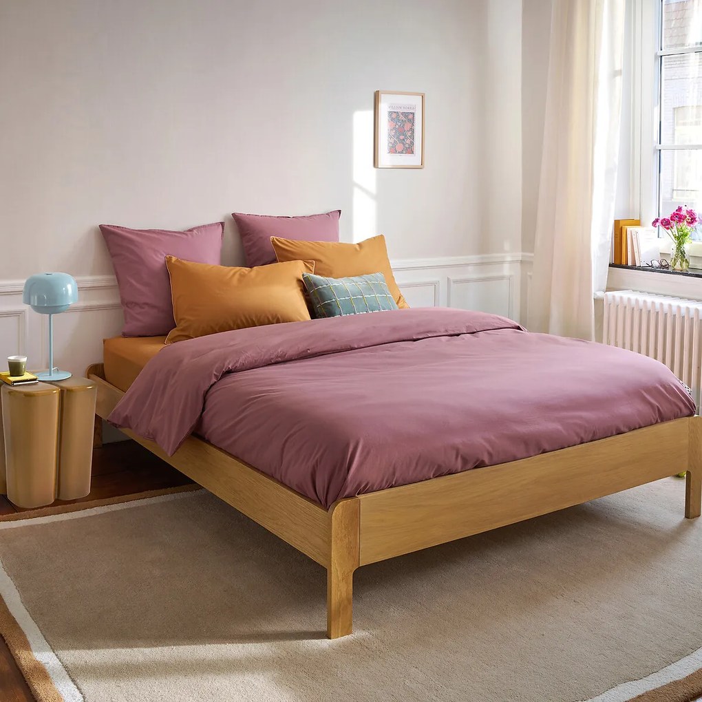 Effen dekbedovertrek in gewassen katoen, Scenario