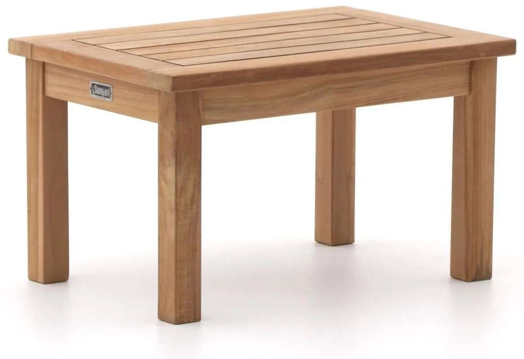 Bijzettafel tuin Sunyard | Rechthoekig  | Tuintafel Teakhout | 65x45cm | Kees Smit Tuinmeubelen
