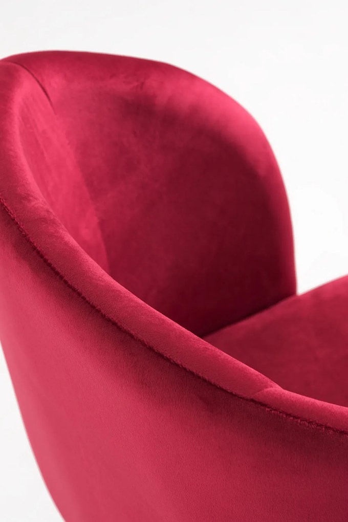 Set 4 Velt Fluwelen Stoelen