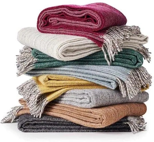 Klippan - Plaid Lamswol Bjork - Beige