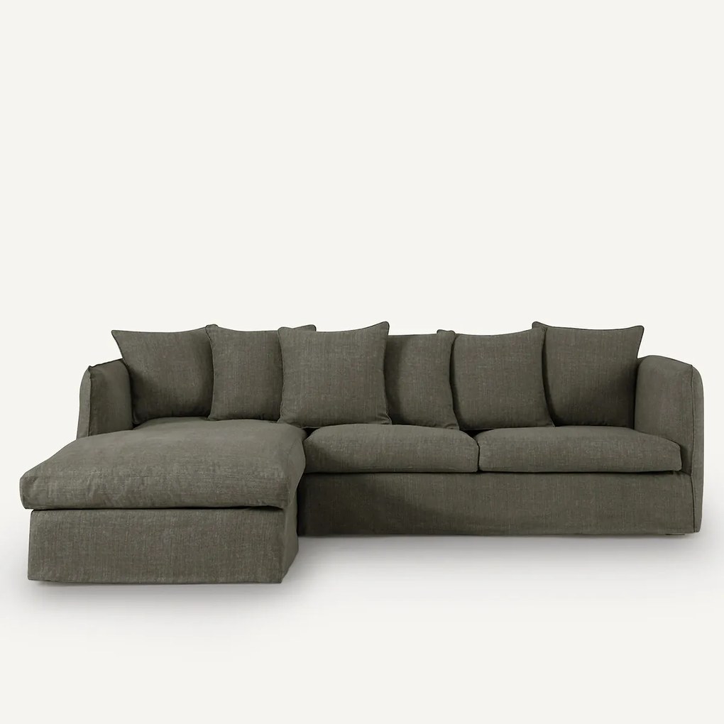 Katoenen en linnen hoekbank, Néo Chiquito