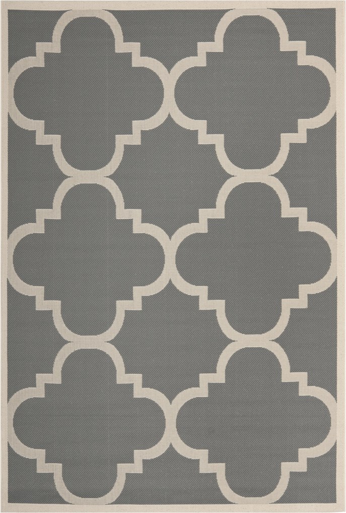 Safavieh | In- & outdoor vloerkleed Mali 120 x 180 cm grijs, beige vloerkleden polypropyleen vloerkleden & woontextiel vloerkleden