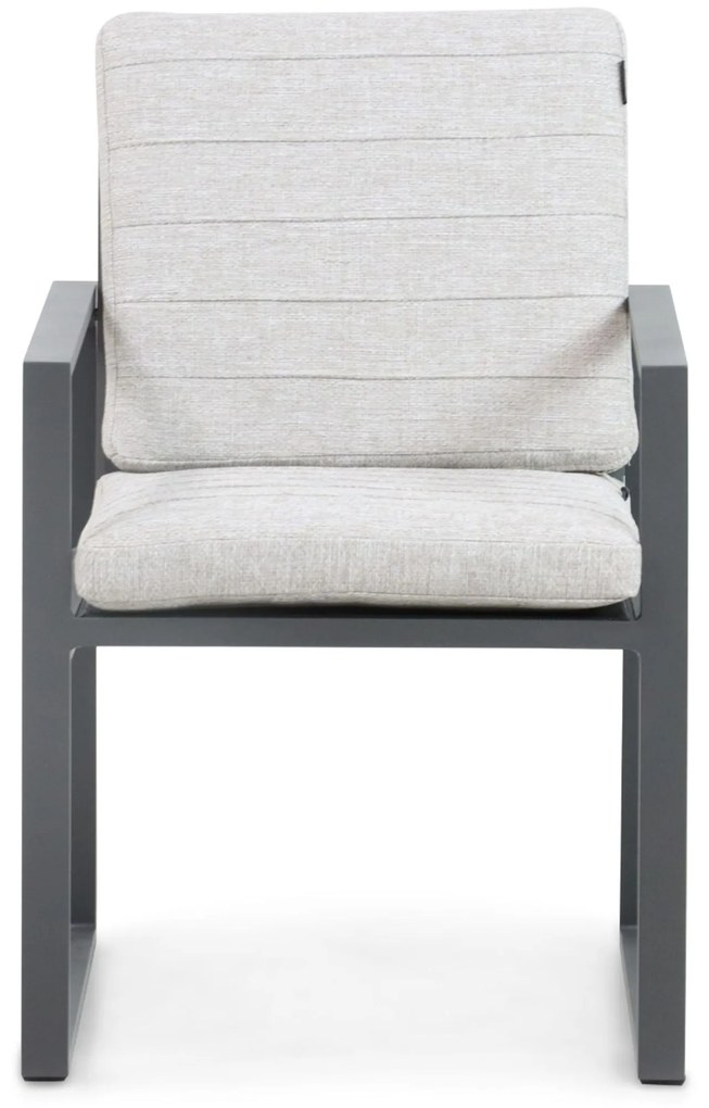 Tuinstoel Aluminium Grijs-antraciet Lifestyle Garden Furniture Nuno
