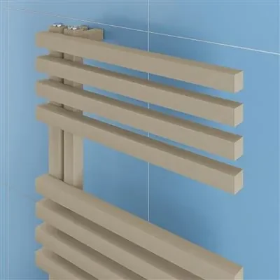 Eastbrook Reinbach handdoekradiator 60x120cm 802W cappuccino
