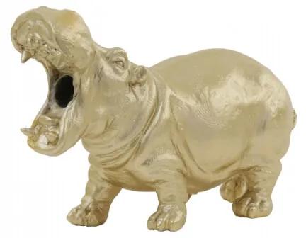 Tafellamp Hippo Goud