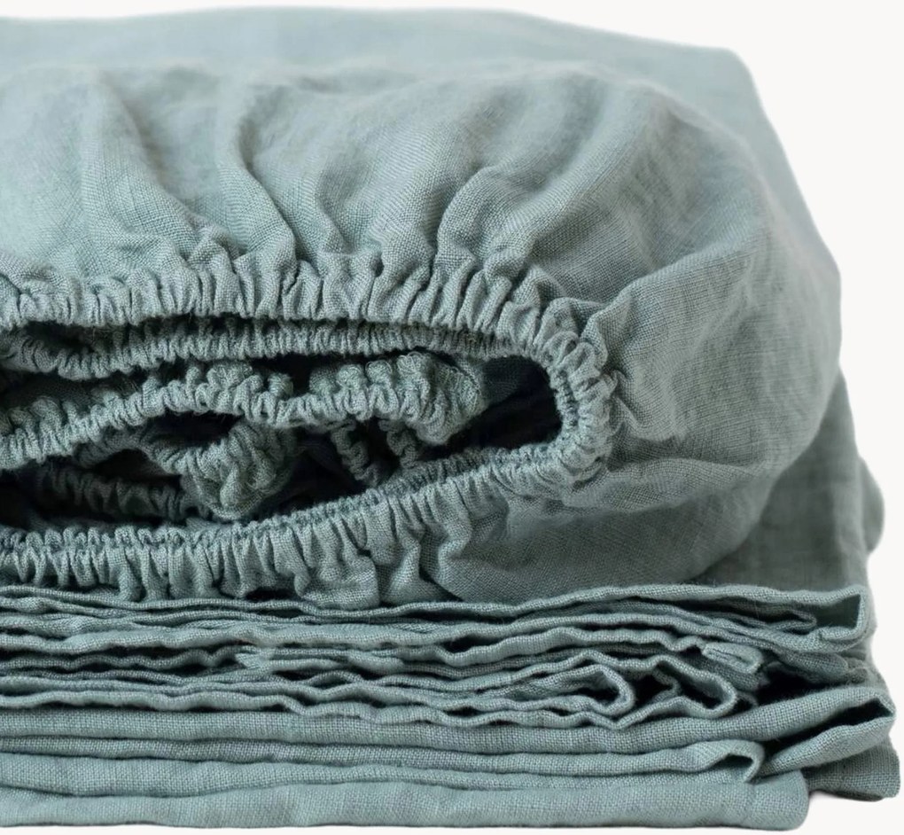 Linnen hoeslaken Kaia