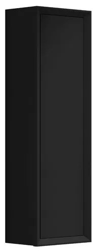 Saniclass Prime Core Hoge Kast - 120x34.5x34.5cm - 1 deur - mat zwart - MDF 88486