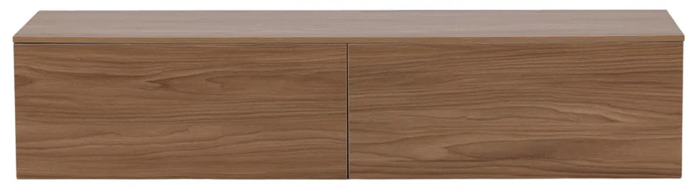 Multifunctioneel TV Meubel Walnoot - 160x45x35cm.