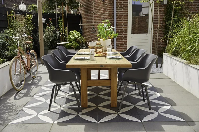Hartman Sophie Element dining armstoel - Xerix- Alu poot