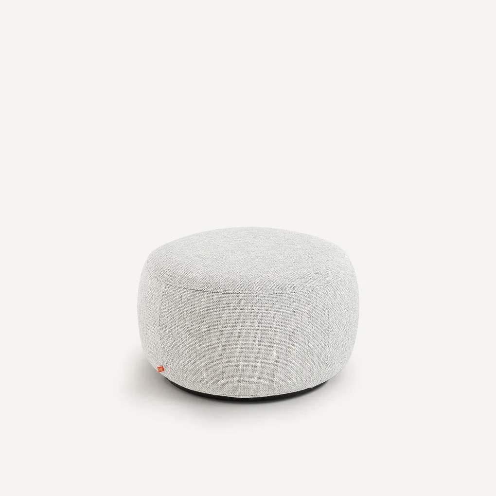 Rosebury XL poef met bouclé effect, ontwerp Emmanuel Gallina