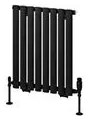 Eastbrook Tunstall radiator 45x60cm 399W zwart mat