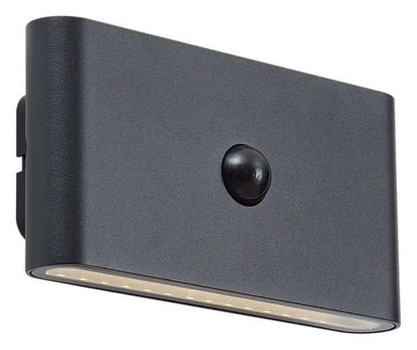 Wandlamp zwart 4-stap sensor magnetisch incl. LED oplaadbaar - Batt