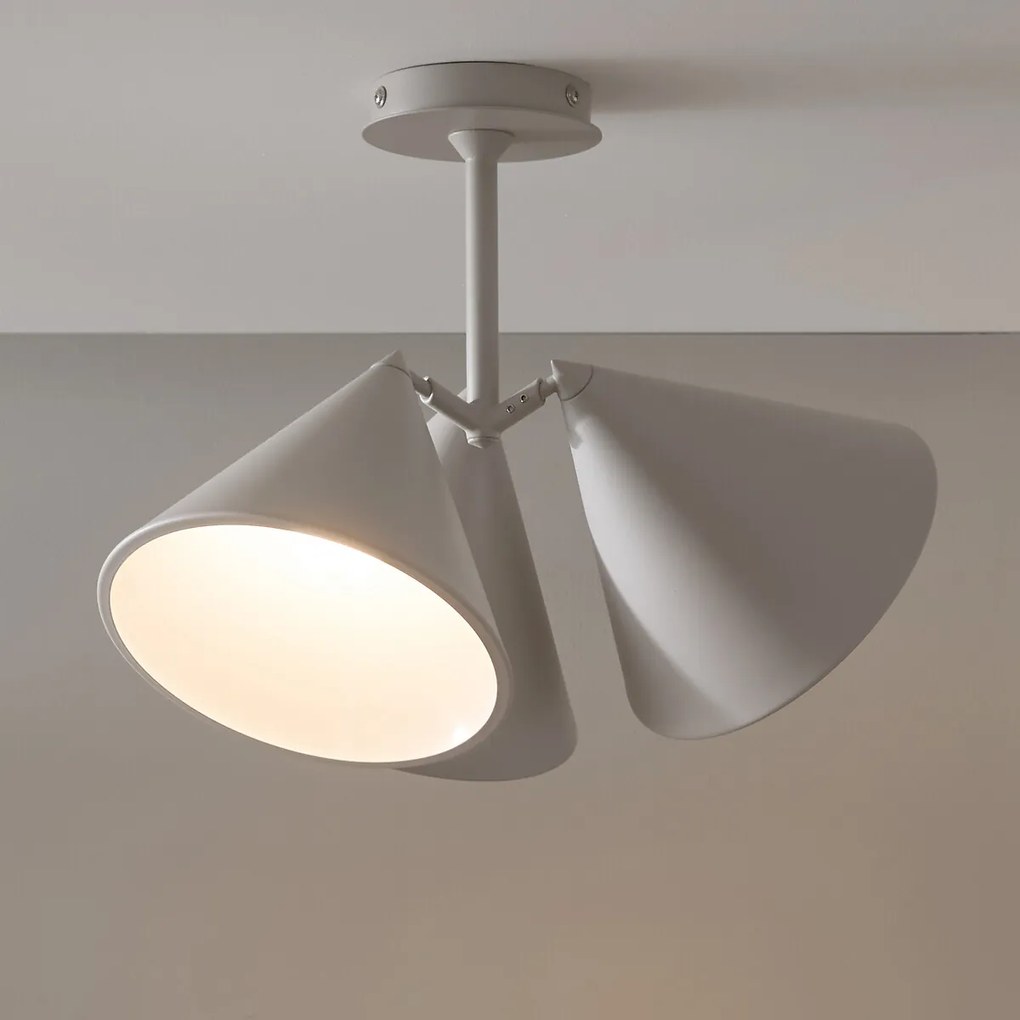 Plafondlamp 3 kegels, Moke