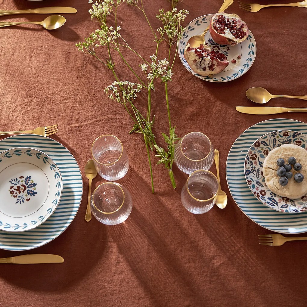 Tafelkleed in gewassen linnen, Victorine