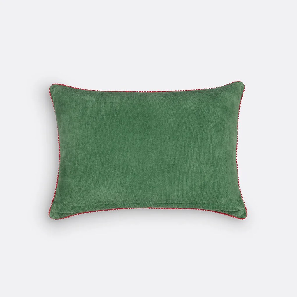 Kussenhoes in geribd fluweel Dylis