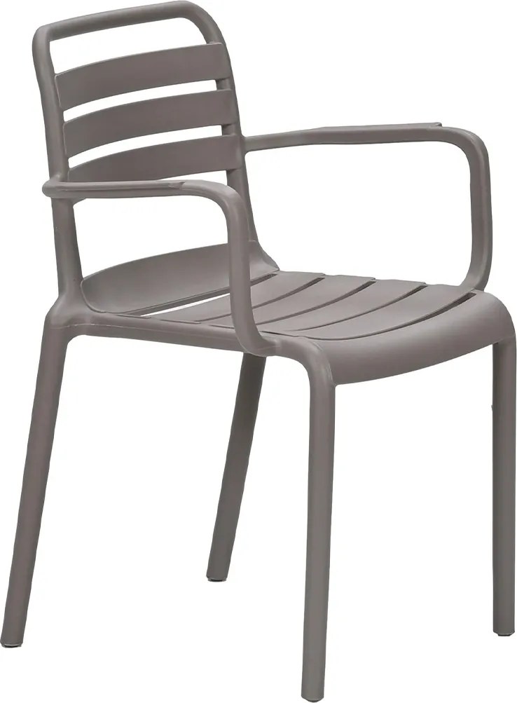 Garden Impressions Moos tuinstoel taupe - 2 stuks