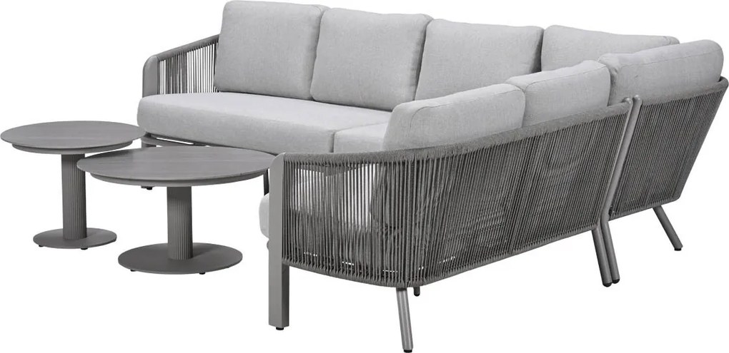 Garden Impressions Ryan hoek loungeset 6-delig - taupe
