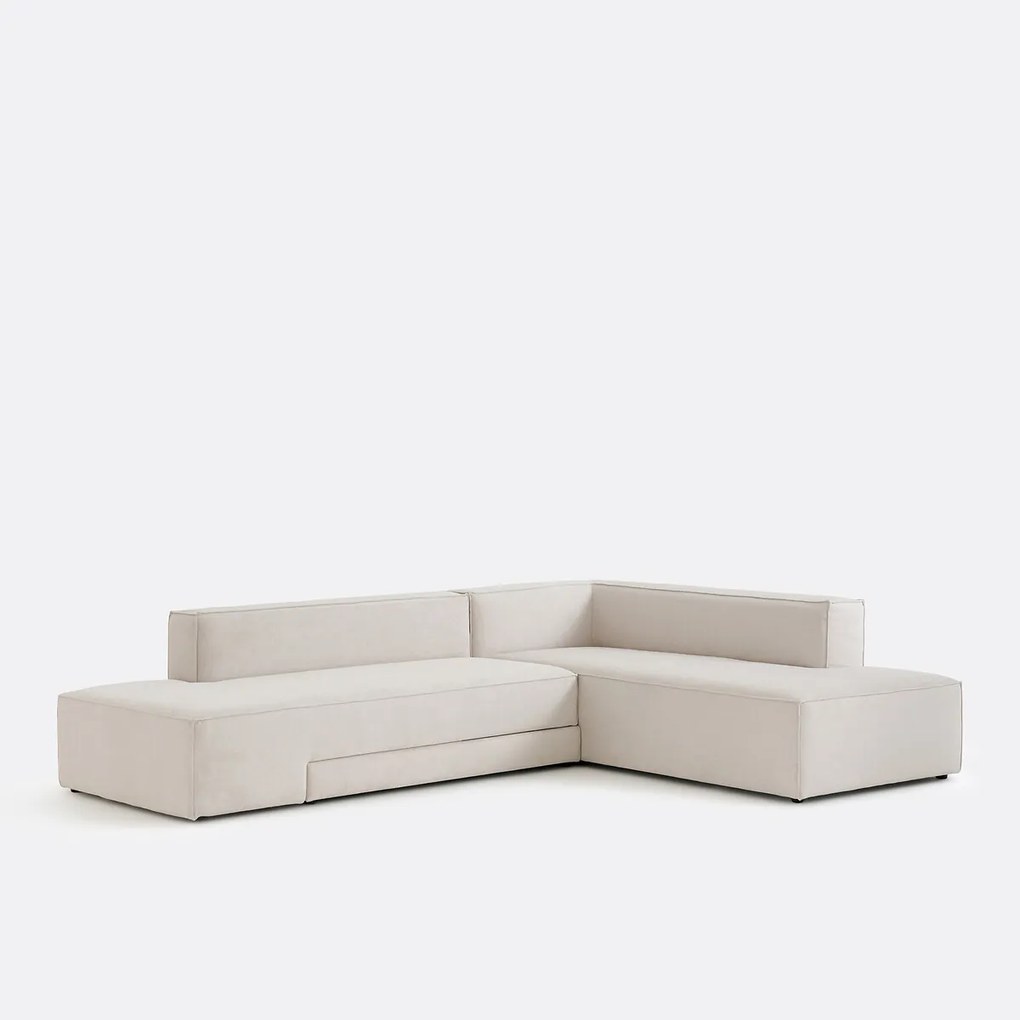 Omvormbare hoekbank in polyester, Ginosa
