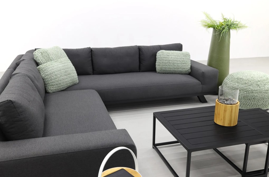 Barcelona/Royalty Sunbrella loungeset - Sooty - 4-delig OP=OP