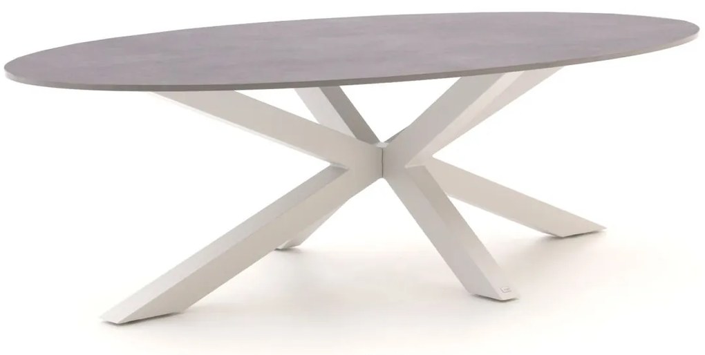 Tuin eettafel Bellagio  | Ovaal  | Tuintafel Dekton | 280x130cm | 8 personen | Kees Smit Tuinmeubelen