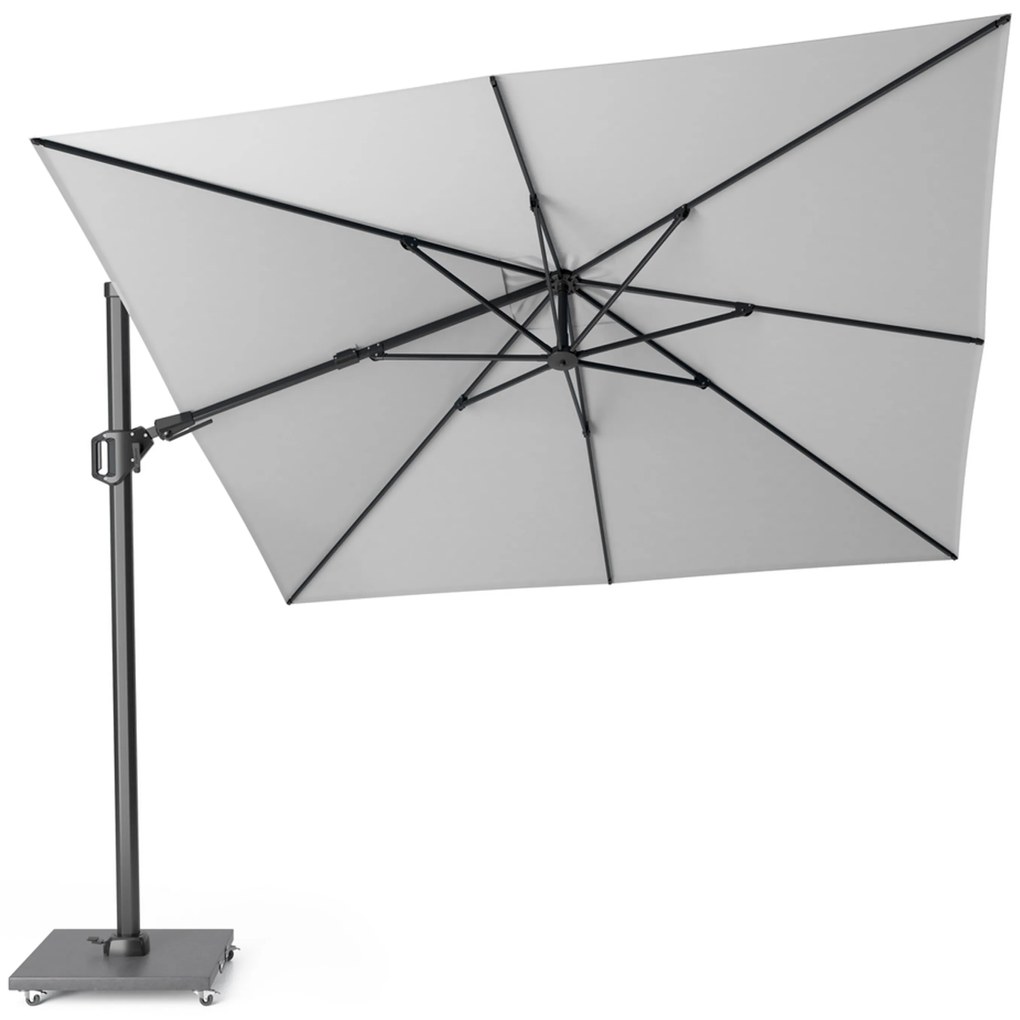 Platinum Challenger zweefparasol T2 3x3m (excl. voet) white