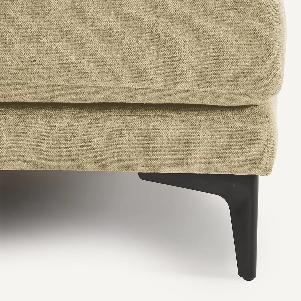 Voetensteun van gevlochten polyester, MODERNISTE, ontwerp van Emmanuel Gallina