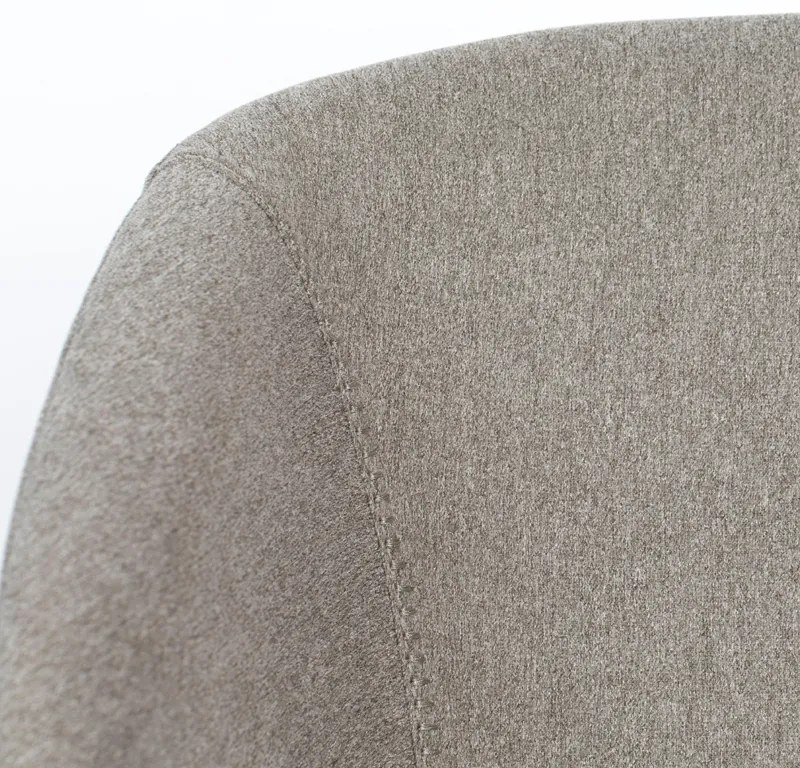 Zuiver Feston Design Fauteuil Grijze Stof