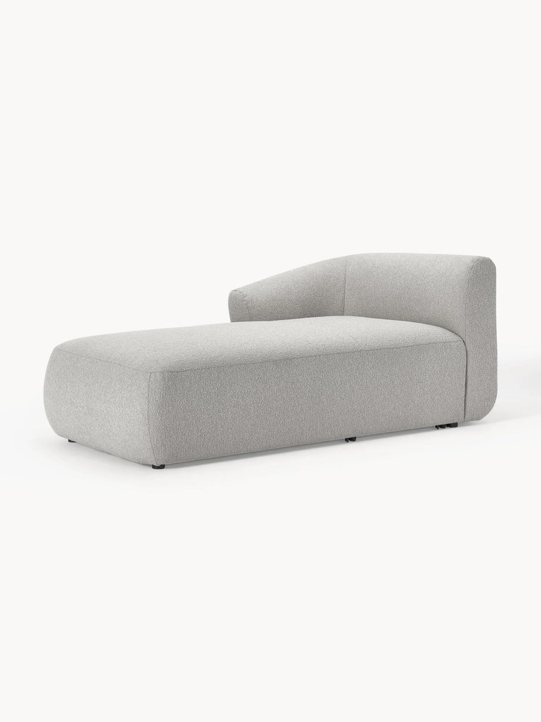 Bouclé hoekbankmodule Sofia