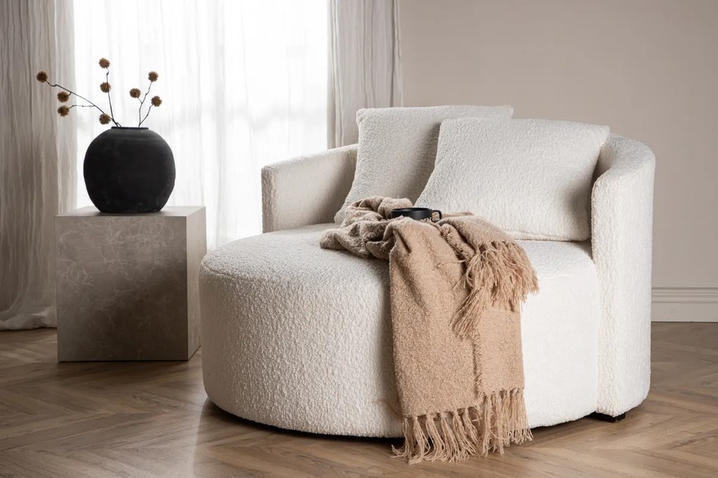 Jörn 2-Zitsbank - Gerda - Wit - Teddy - Jörn