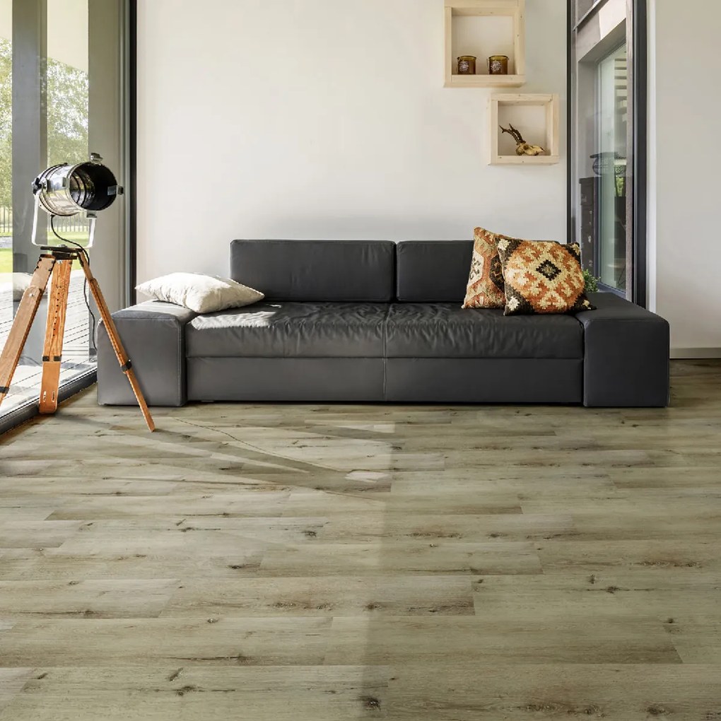 KS Vinyl tegelvloer licht eiken 22.8x122cm