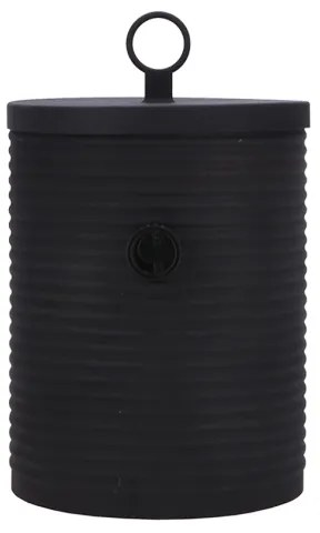 Cosi Fires - Cosiscoop Iconic black gaslantaarn - Ø16 x H 25 cm