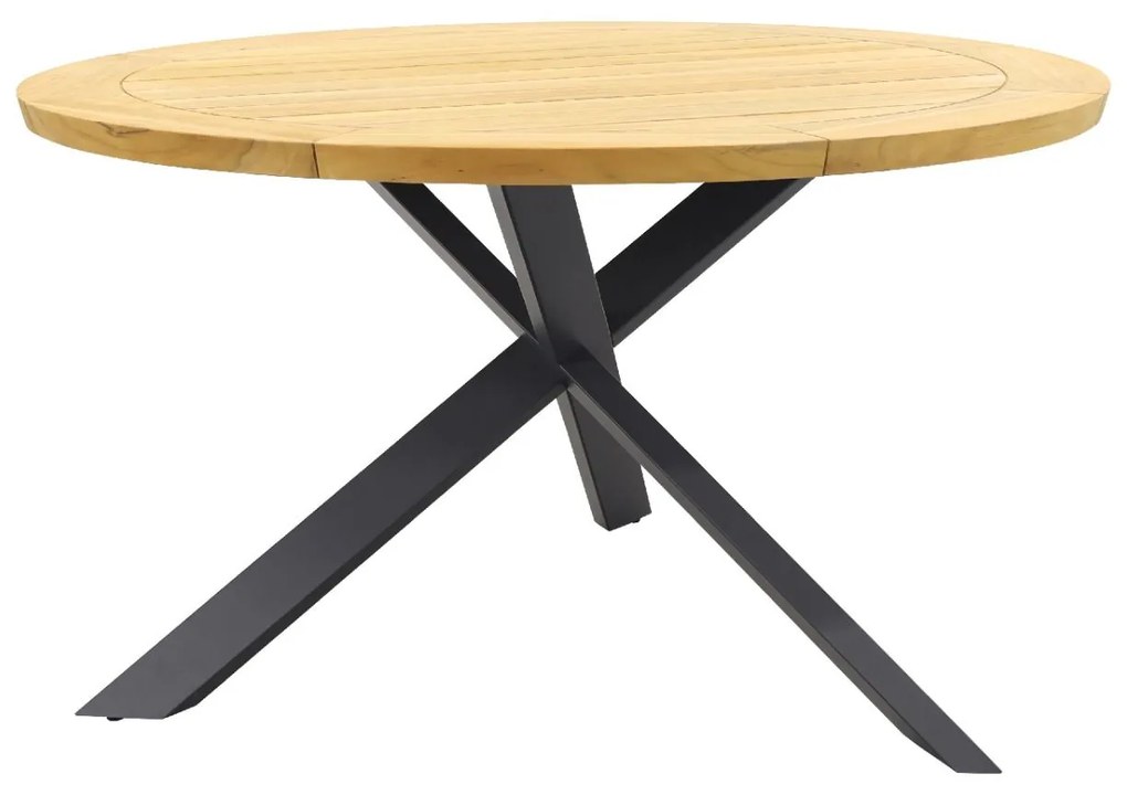 4 Seasons Veneto/Prado ronde tuinset - Ø130 cm. - stapelbaar