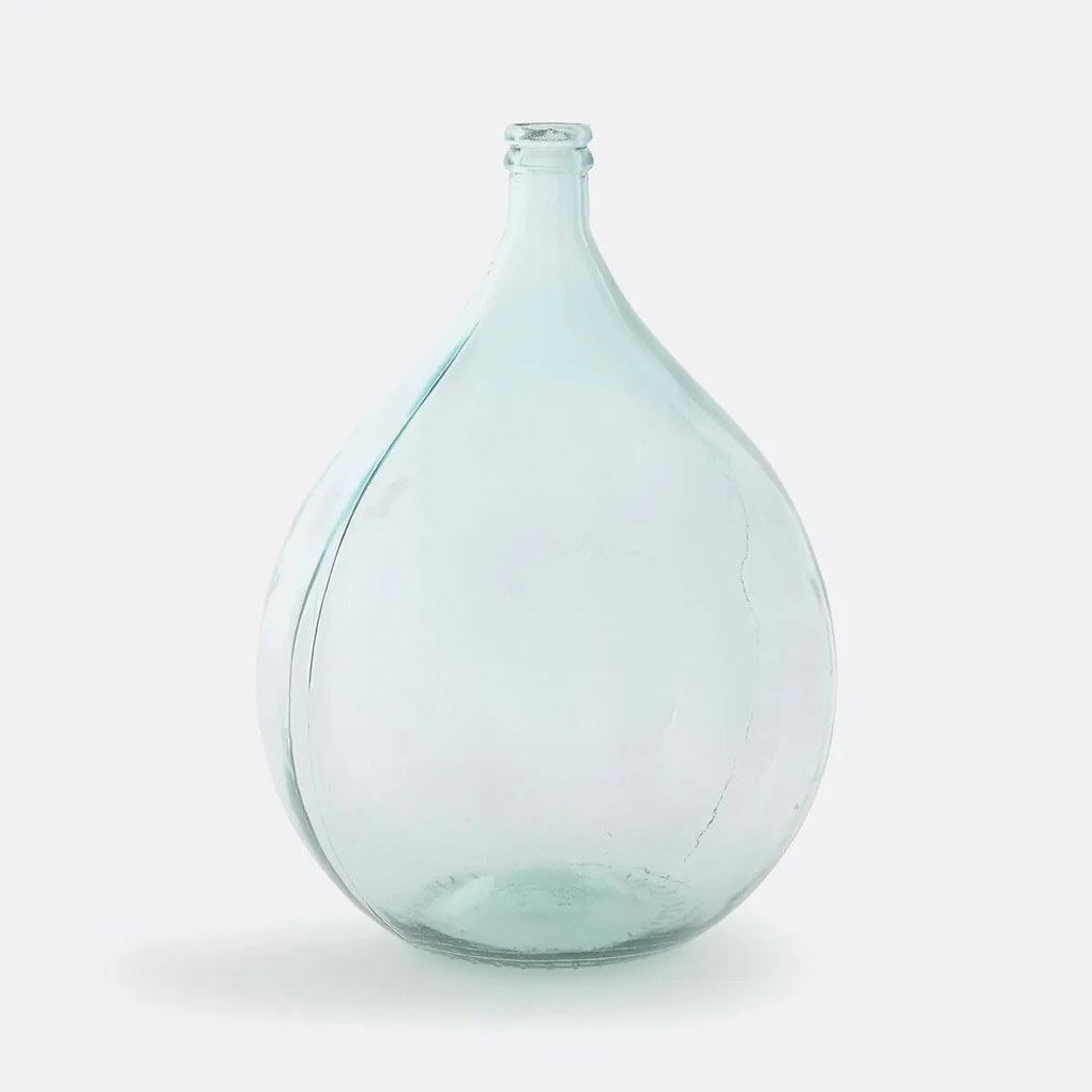 Vaas dame-Jeanne in glas H56 cm, Izolia