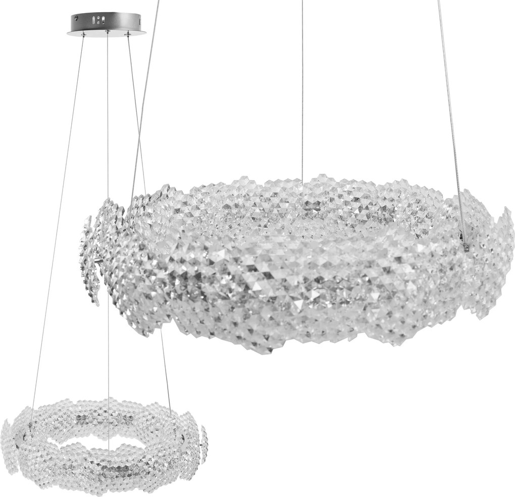 LED lamp MS017-CP Chrome 57cm