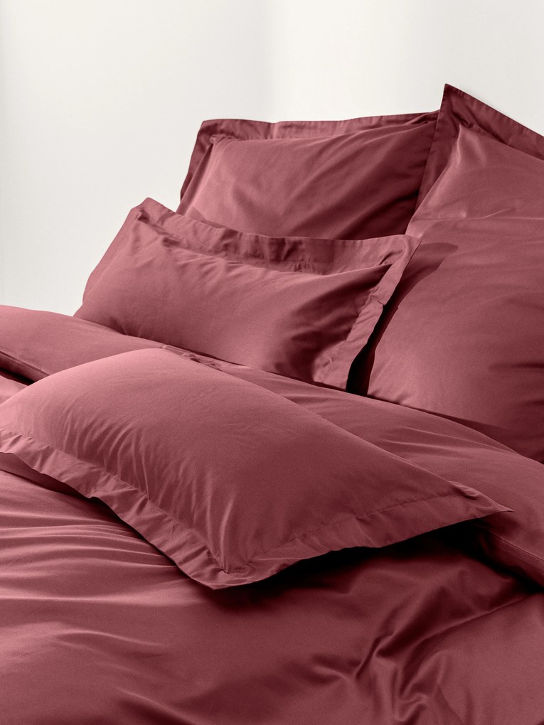 Katoensatijnen dekbedovertrek Premium