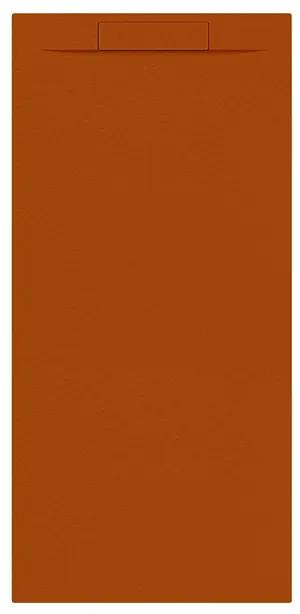 Allibert Luna douchebak Satijn Koper Oranje-180 x 80 2.9 cm 248486