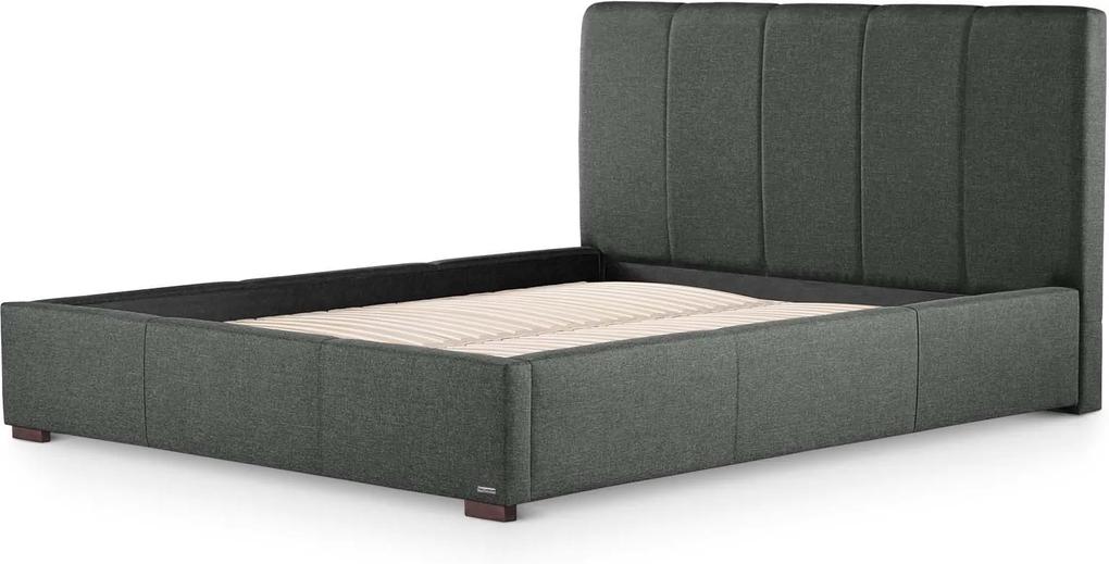 Ted Lapidus Maison | Bedframe Onyx 140 x 200 cm antraciet bed frames massief beuken- en dennenhout, bed & bad bedden & matrassen