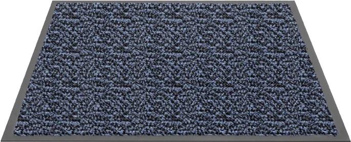 Schoonloopmat Blauw - Mars - 90 x 120 cm