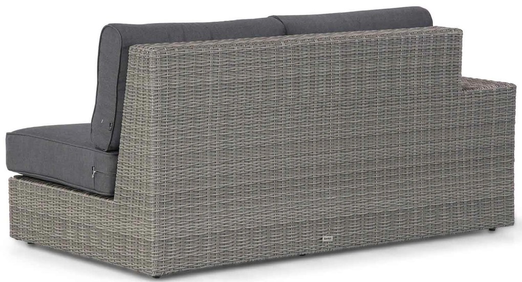 Dining Loungeset 5 personen Wicker Grijs Garden Collections New Castle