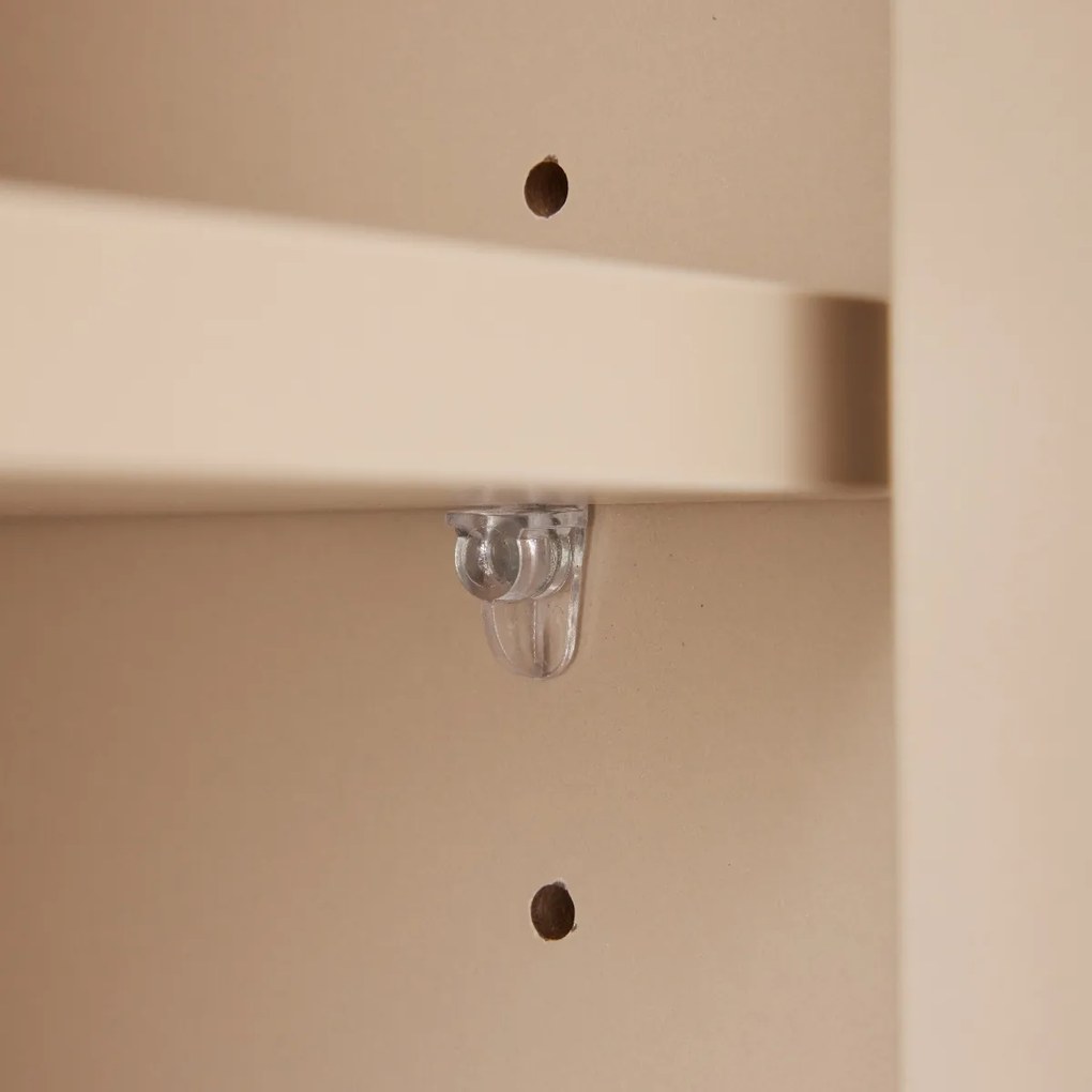 Mat Tv-meubel Grijsbeige - 200x40x51cm.