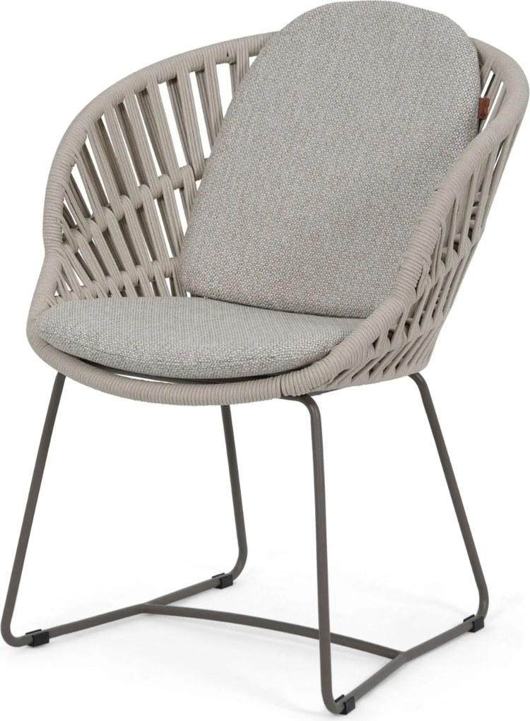Tuinstoel Rope Taupe-naturel-bruin Santika Amara  mocha